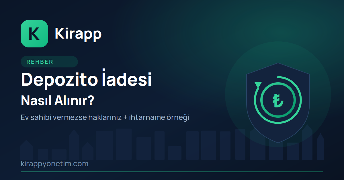 Depozito İadesi Nasıl Alınır? Ev Sahibi Vermiyorsa Ne Yapılır?